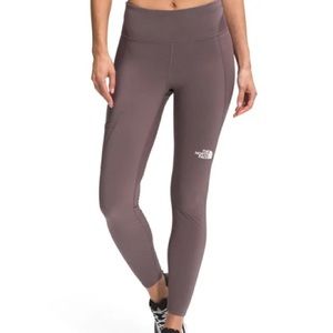 Purple North Face Leggings